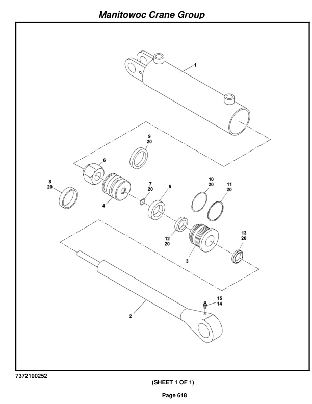 Grove RT760E Crane Parts Manual 227753 2007-3