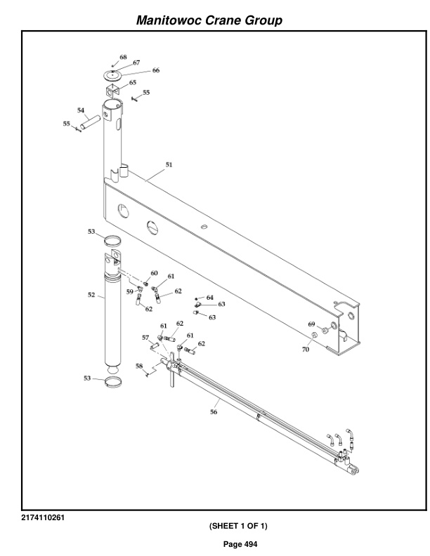 Grove RT760E Crane Parts Manual 227887 2007-3