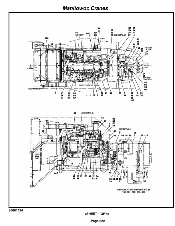 Grove RT760E Crane Parts Manual 228172 2015-3