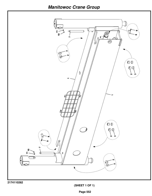 Grove RT760E Crane Parts Manual 228175 2008-3