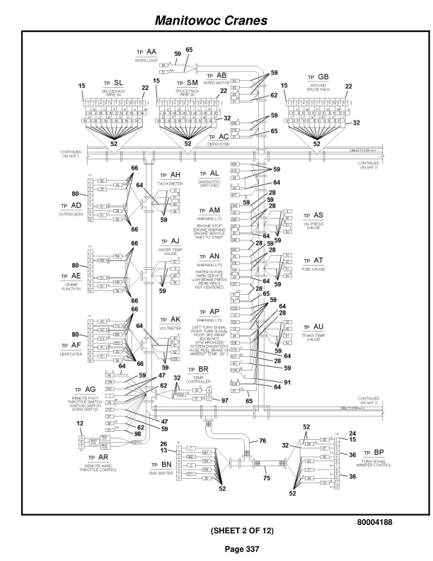 Grove RT760E Crane Parts Manual 228313 2011-2