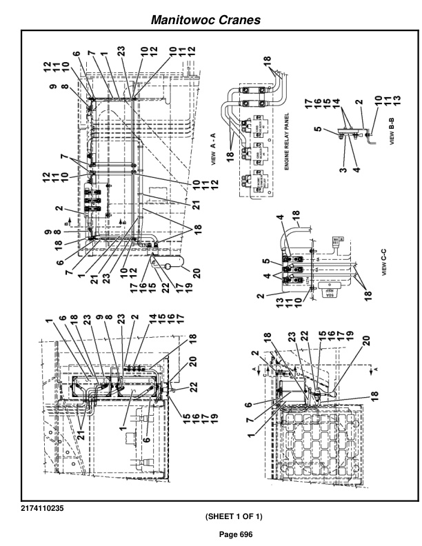 Grove RT760E Crane Parts Manual 228489 2011-3