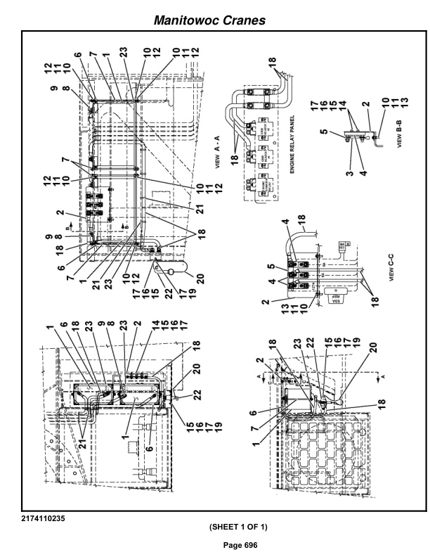 Grove RT760E Crane Parts Manual 228491 2011-3