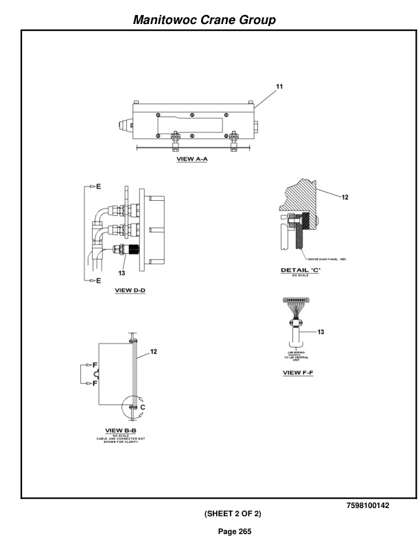 Grove RT760E Crane Parts Manual 228712 2008-2