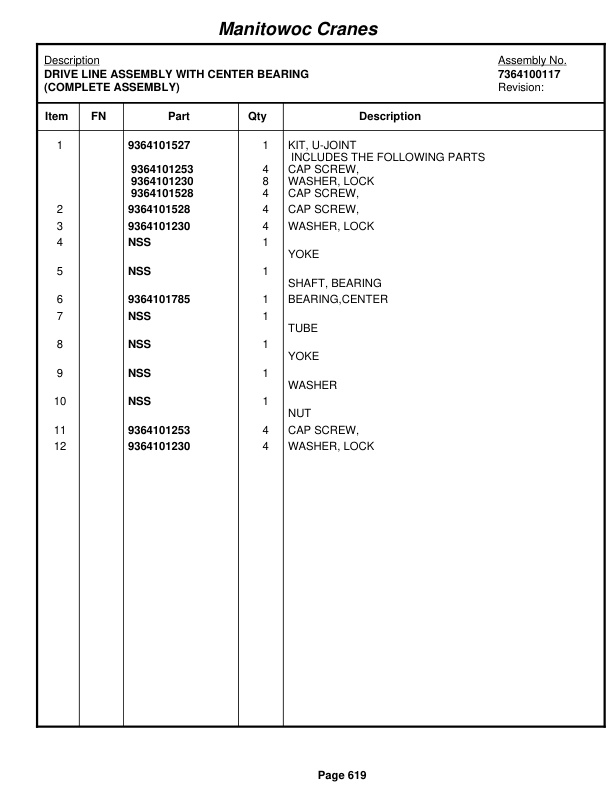 Grove RT760E Crane Parts Manual 228752 2010-3