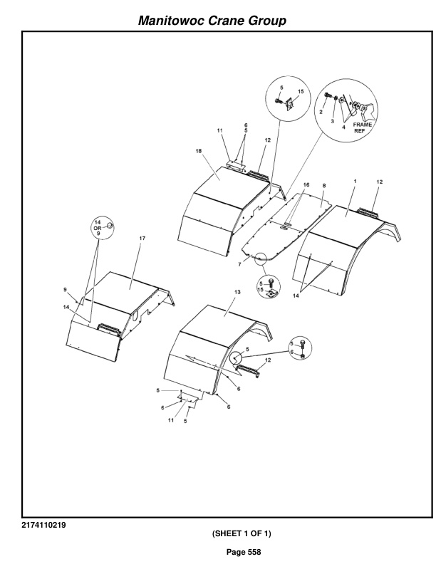 Grove RT760E Crane Parts Manual 228809 2008-3