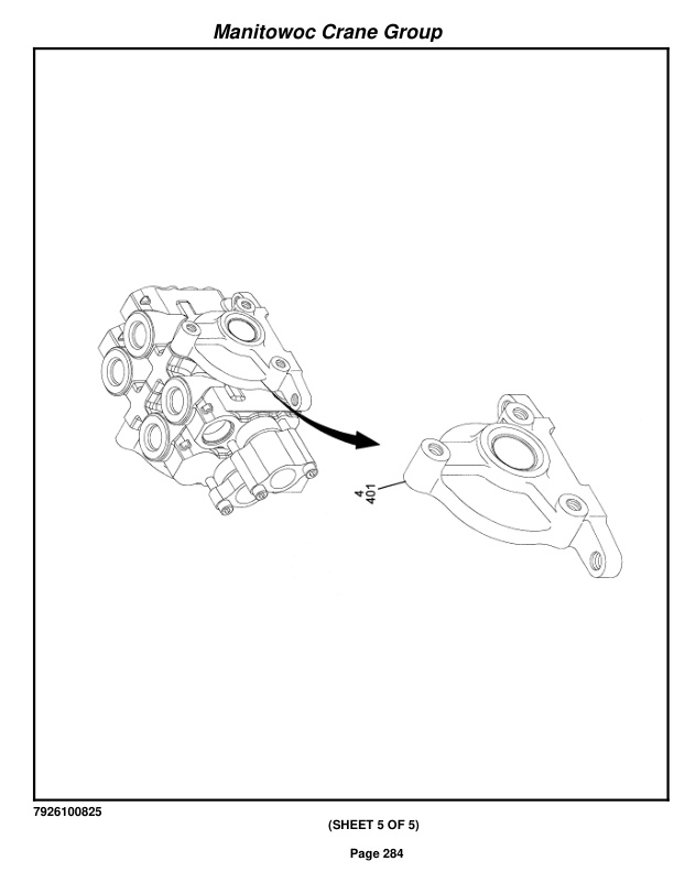 Grove RT760E Crane Parts Manual 229256 2008-2