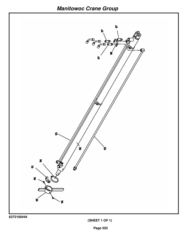 Grove RT760E Crane Parts Manual 229342 2008-3