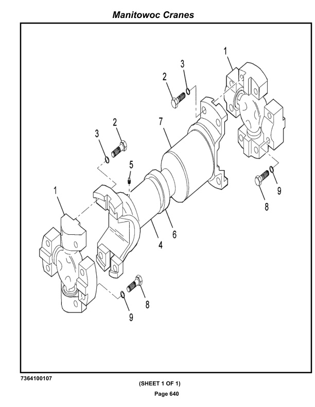 Grove RT760E Crane Parts Manual 229668 2019-3