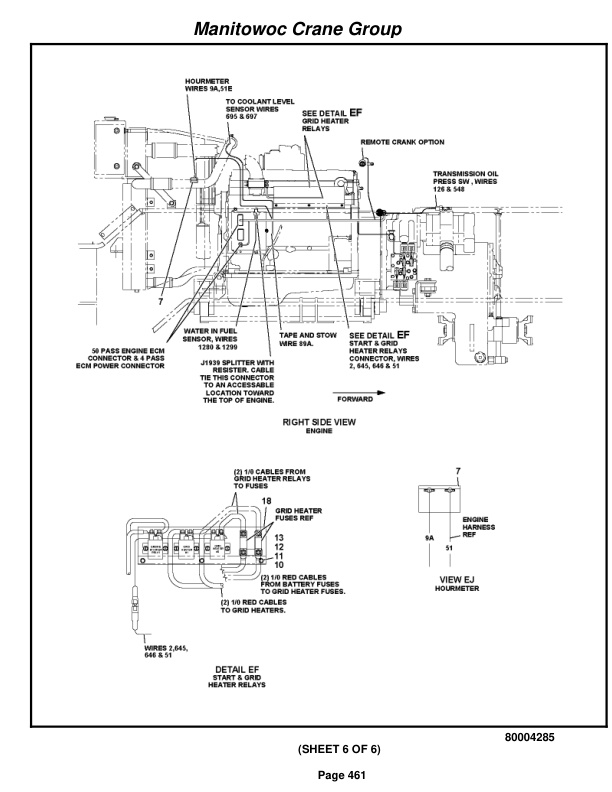 Grove RT760E Crane Parts Manual 230646 2009-3