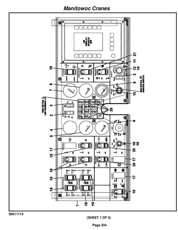 Grove RT760E Crane Parts Manual 231161 2010-2