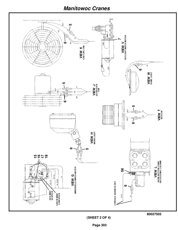 Grove RT760E Crane Parts Manual 231302 2010-2