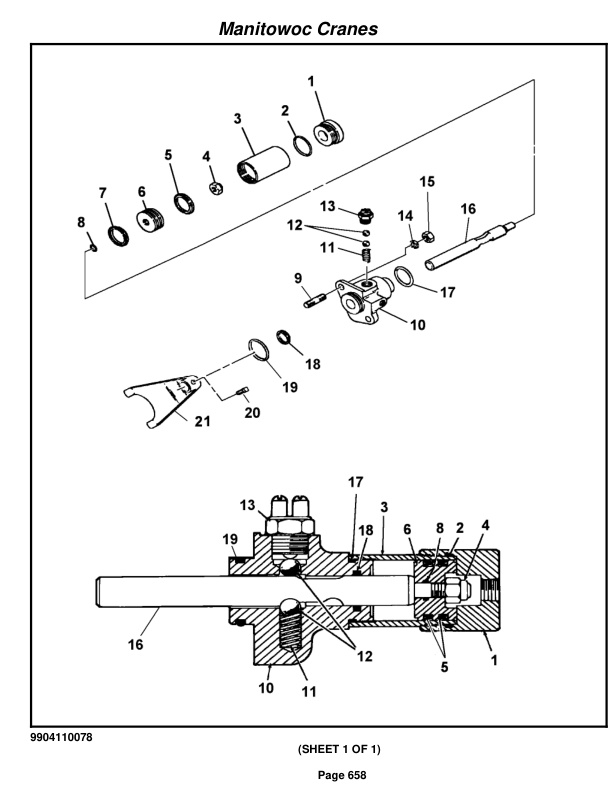 Grove RT760E Crane Parts Manual 231320 2010-3