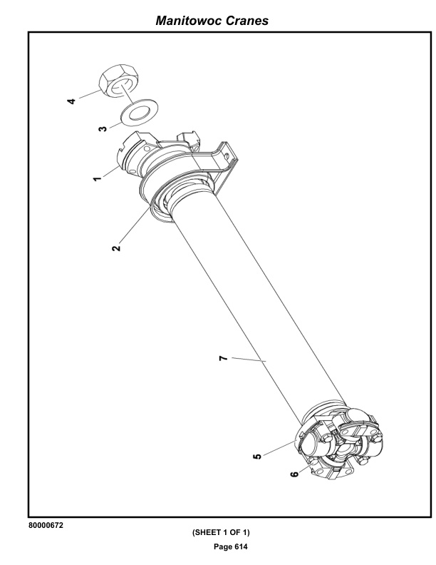 Grove RT760E Crane Parts Manual 231375 2019-3