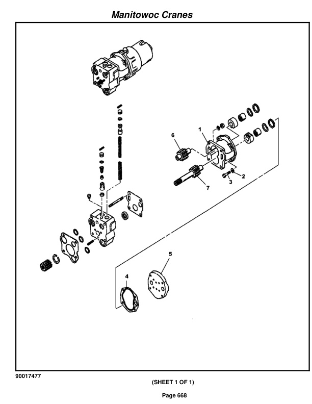 Grove RT760E Crane Parts Manual 231417 2010-3