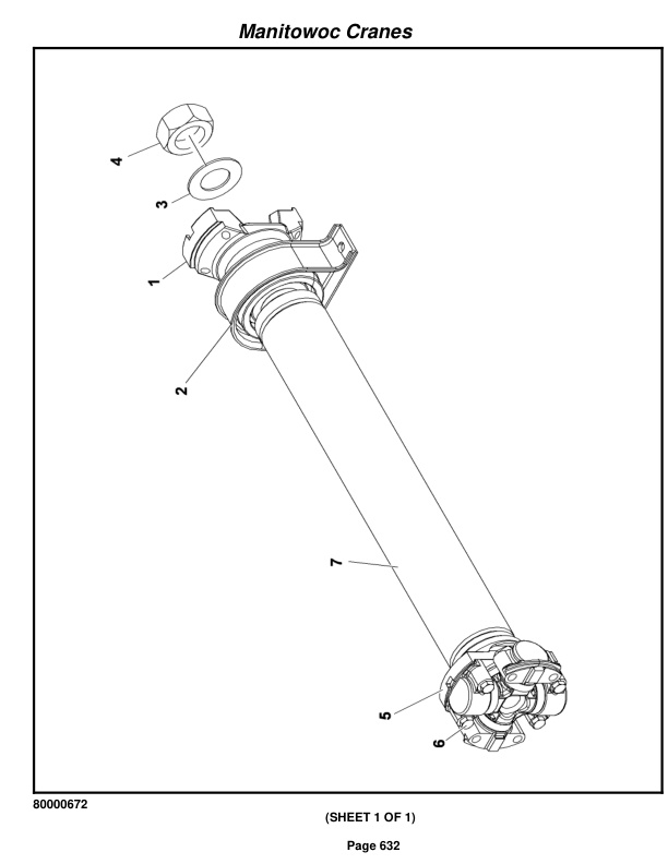 Grove RT760E Crane Parts Manual 231651 2011-3