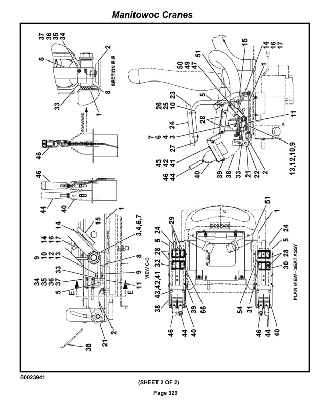Grove RT760E Crane Parts Manual 231659 2019-2