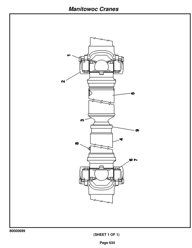 Grove RT760E Crane Parts Manual 231750 2011-3