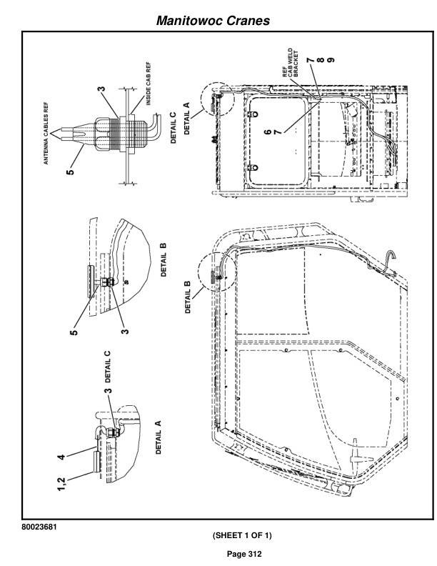 Grove RT760E Crane Parts Manual 23177 2011-2