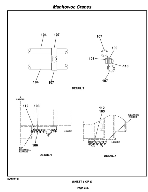 Grove RT760E Crane Parts Manual 231894 2011-2