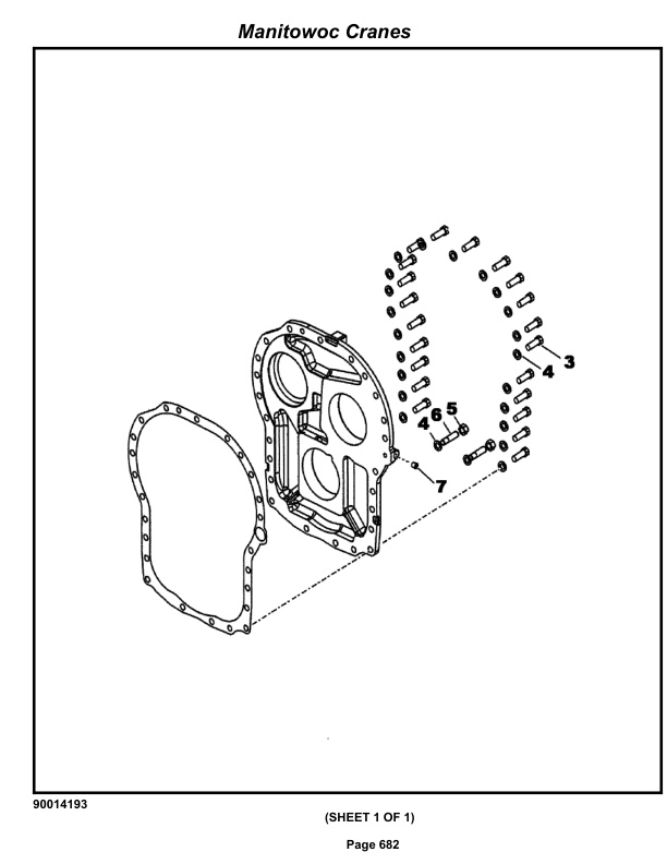 Grove RT760E Crane Parts Manual 231940 2013-3