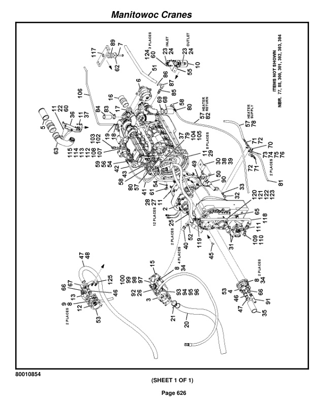 Grove RT760E3 Crane Parts Manual 231319 2013-3