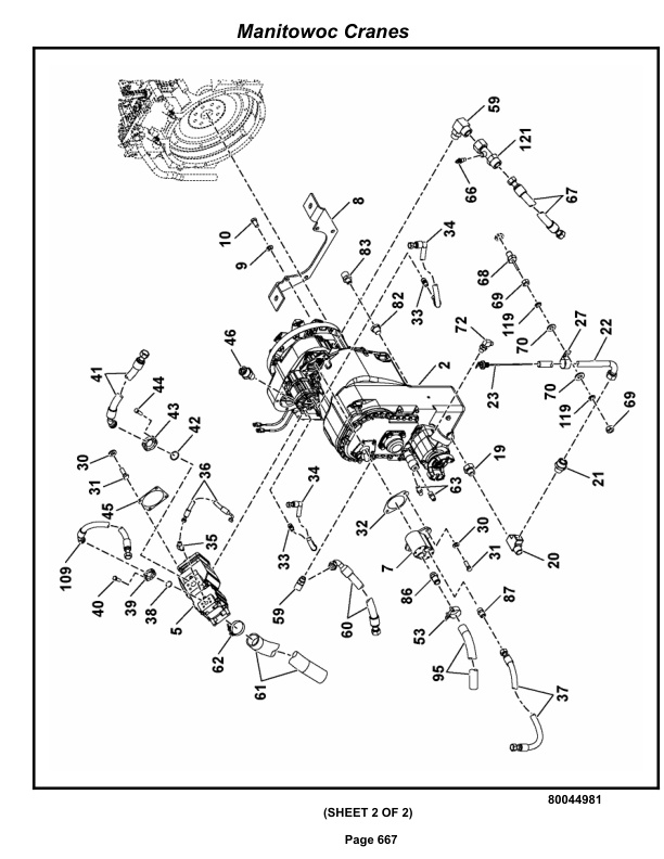 Grove RT765E-2 4 Crane Parts Manual 280052 2013-3