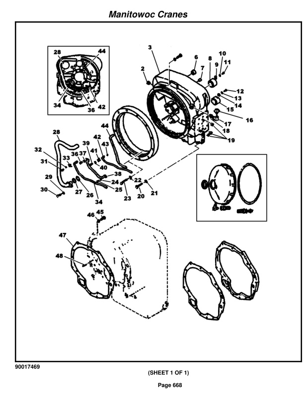 Grove RT765E-2 4 SECT Crane Parts Manual 235453 2015-3