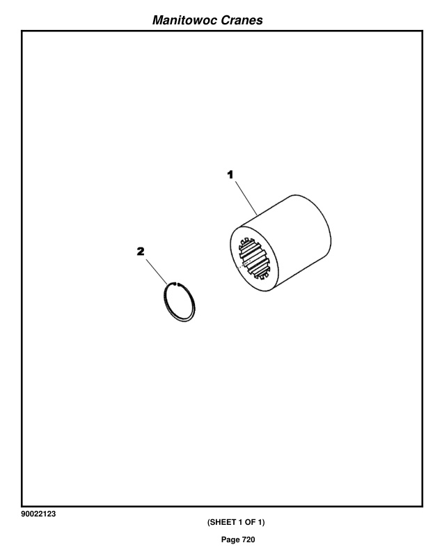 Grove RT765E-2 4 SECT Crane Parts Manual 235724 2017-3