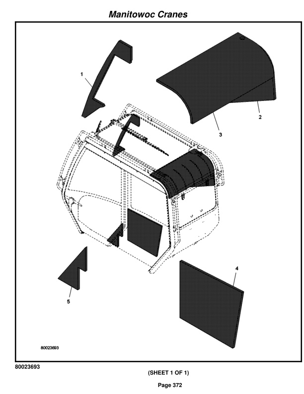 Grove RT765E-2 4 SECT Crane Parts Manual 235907 2017-2