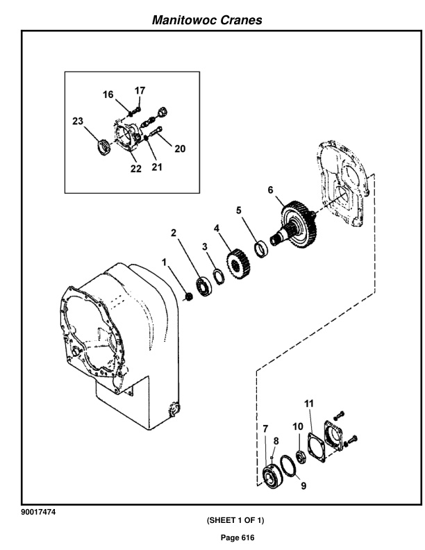 Grove RT765E-2 4 SECT Crane Parts Manual 236052 2018-3