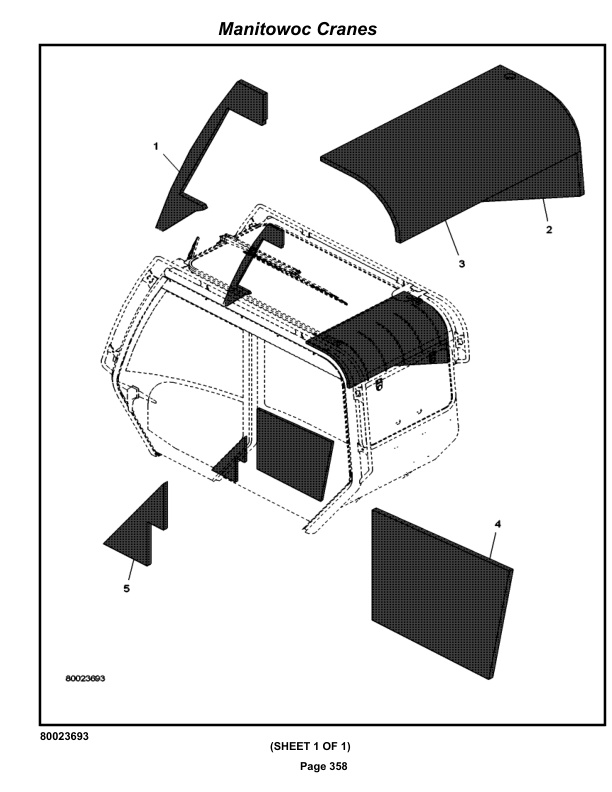 Grove RT765E-2 4 SECT Crane Parts Manual 236057 2018-2