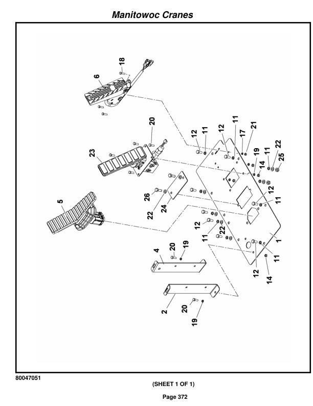 Grove RT765E-2 4 SECT Crane Parts Manual 236115 2018-2