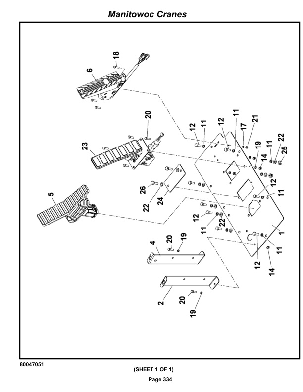 Grove RT765E-2 4 SECT Crane Parts Manual 236820 2020-2