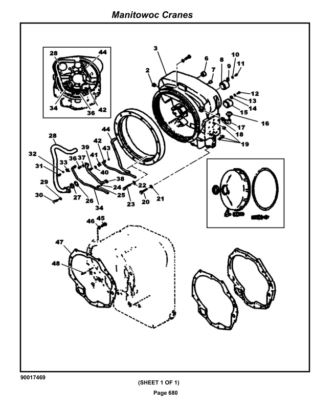 Grove RT765E-2 4 SECT Crane Parts Manual 236820 2020-3