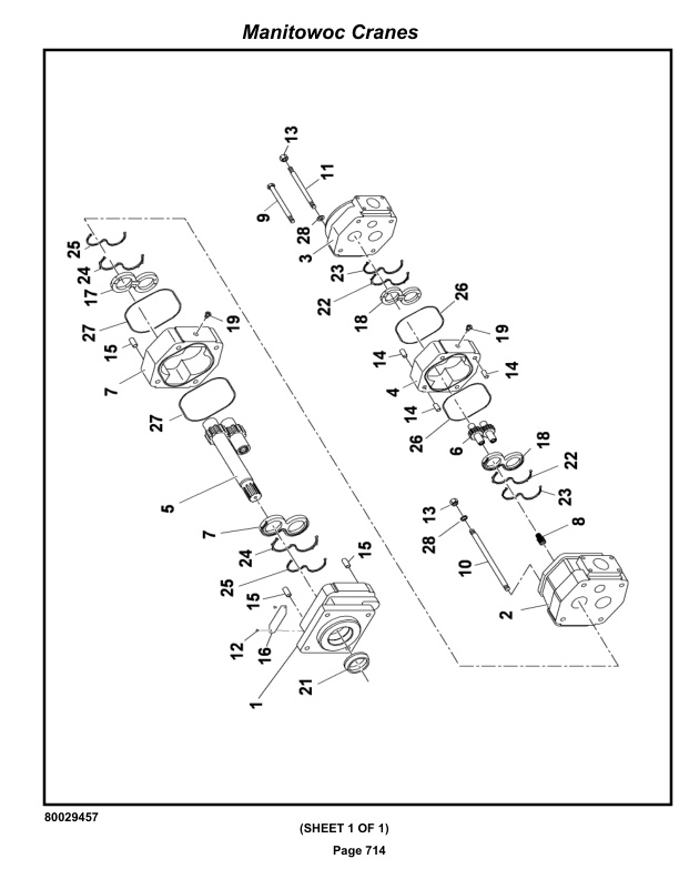 Grove RT765E-2 4 SECT Crane Parts Manual 237047 2020-3