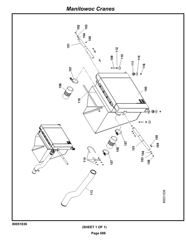 Grove RT765E-2 4 SECT Crane Parts Manual 237059 2021-3