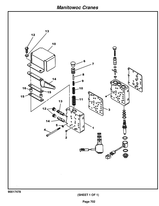 Grove RT765E-2 Crane Parts Manual 232148 2012-3