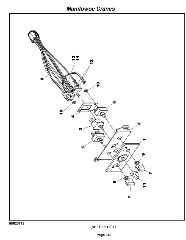 Grove RT765E-2 Crane Parts Manual 232193 2011-2