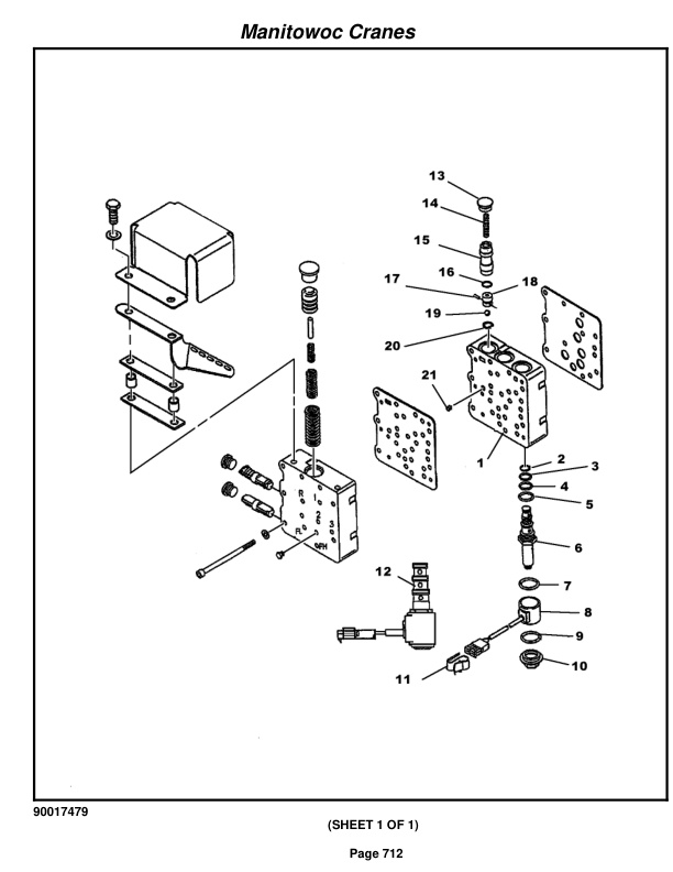 Grove RT765E-2 Crane Parts Manual 232250 2012-3