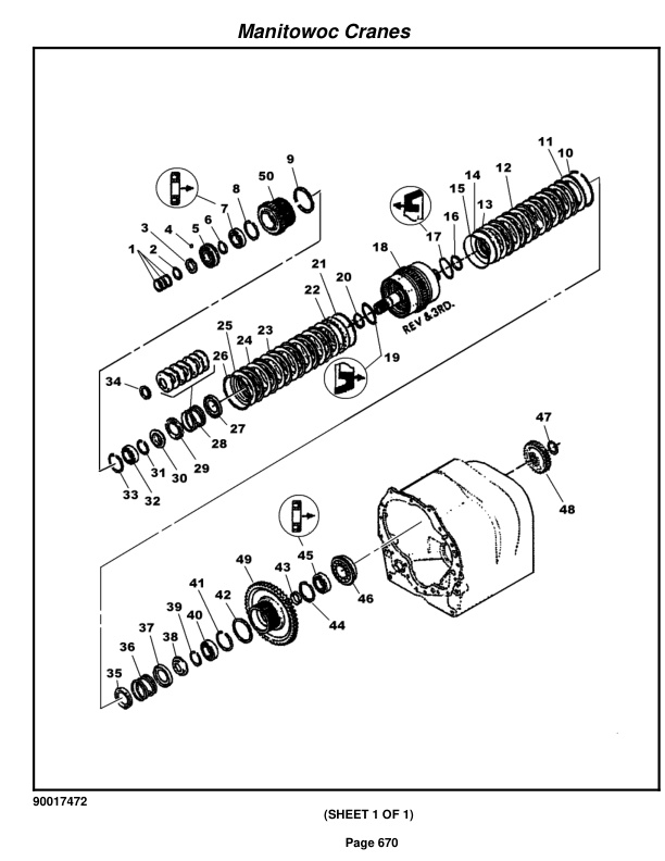 Grove RT765E-2 Crane Parts Manual 232814 2012-3