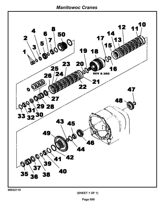 Grove RT765E-2 Crane Parts Manual 232816 2012-3