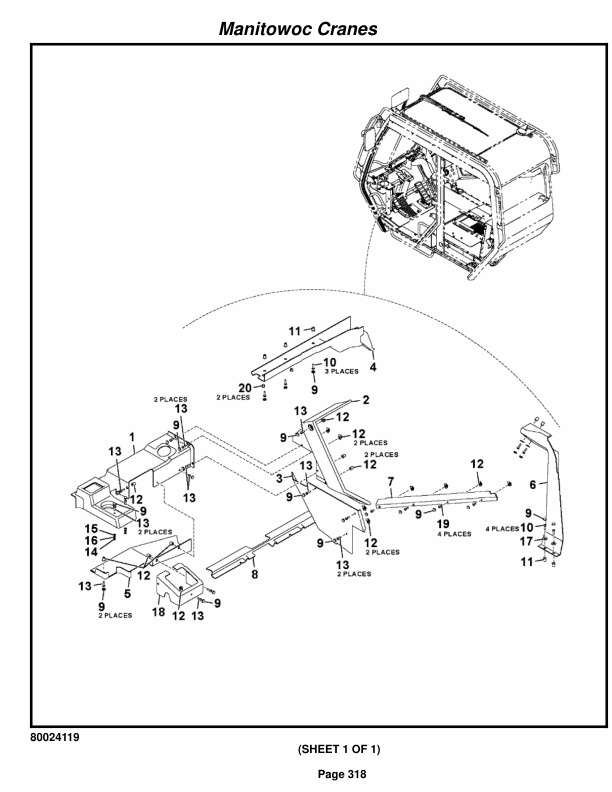 Grove RT765E-2 Crane Parts Manual 233484 2017-2