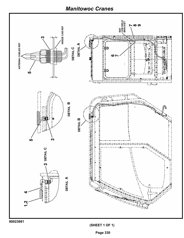 Grove RT765E-2 Crane Parts Manual 233601 2012-2