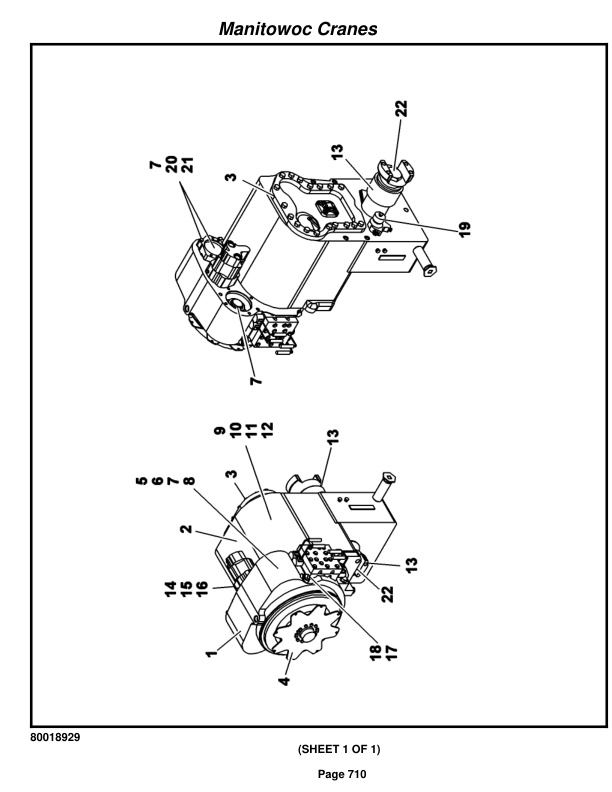 Grove RT765E-2 Crane Parts Manual 234219 2017-3