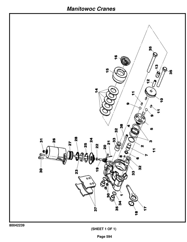 Grove RT765E-2 Crane Parts Manual 234638 2014-3