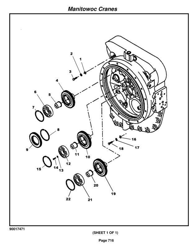 Grove RT765E-2 Crane Parts Manual 234898 2014-3