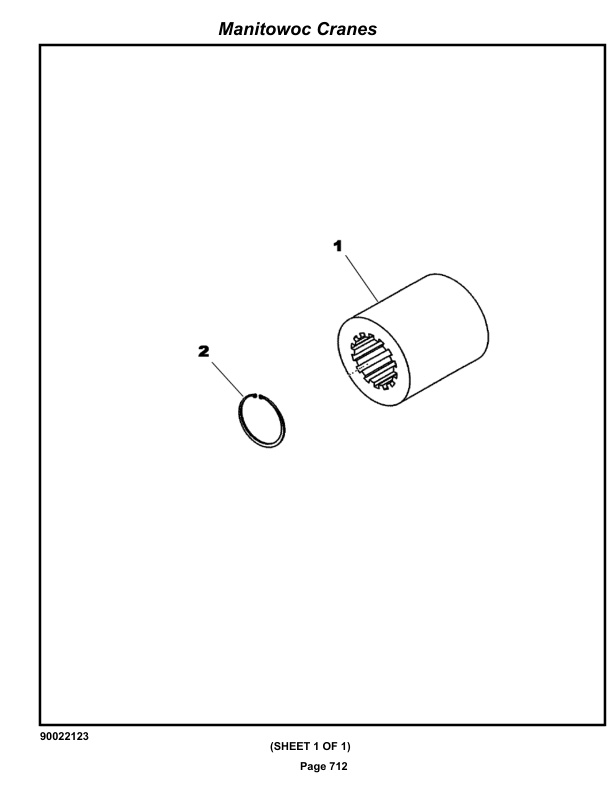 Grove RT765E-2 Crane Parts Manual 236262 2019-3