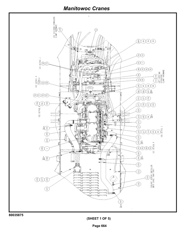 Grove RT765E-2 Crane Parts Manual 280044 2013-3