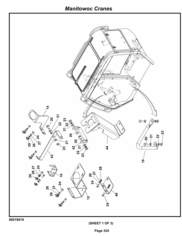 Grove RT765E-2 Crane Parts Manual 280056 2013-2